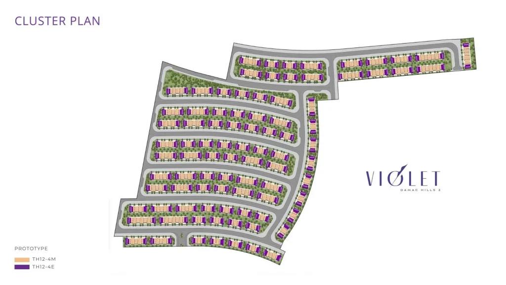 Violet at Damac Hills 2 Master Plan